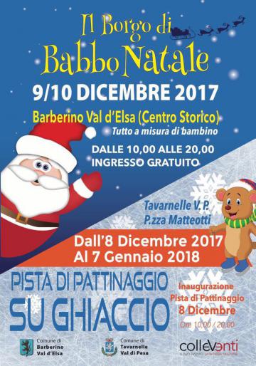 Babbo Natale 8 Dicembre Roma.Un Natale Da Lapponia Comune Di Barberino Val D Elsa